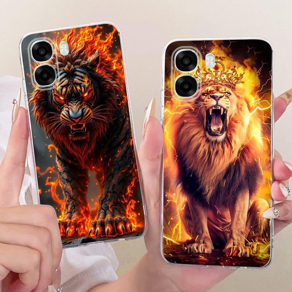 Phim Hoạt Hình Động Vật Rồng Mát Trung Quốc Loong Tranh Vỏ Cho Oppo A6x A6t 4G 5G a6x Ấn Độ A6T Pro Vỏ Điện Thoại Silicon Mềm Trong Suốt