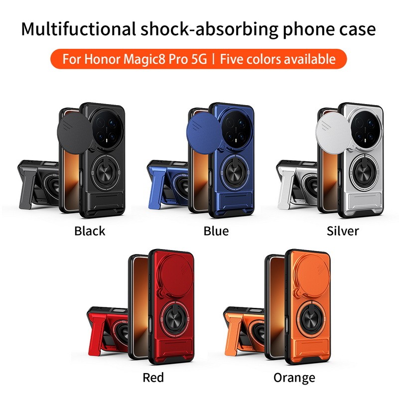 Vỏ bảo vệ giá đỡ gắn trên ô tô từ tính 2 trong 1 cho Honor Magic 8 Pro 7 6 Lite Honor X9d X9c X9B X6c X7B