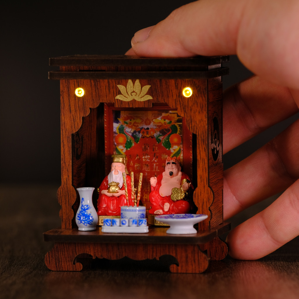 Set 2-5 COMBO 5 - BÀN THỜ SONG LONG CHẦU NGUYỆT + PHỤ KIỆN