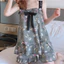 Shop Áo Vest Mùa Hè Bộ Đồ Ngủ Camisole Hoạt Hình Sữa Lụa Nơ Tươi Cô Gái Phù Hợp Với Nhà Sản Xuất