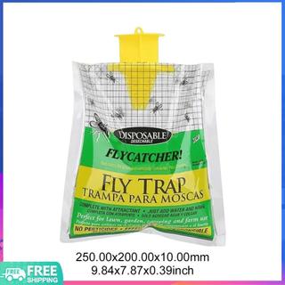 Treo Túi Bẫy Ruồi Với Mồi Bay Dùng Một Lần Fly Catcher Túi Bẫy Muỗi Bắt Ruồi Wasp Côn Trùng Bug Killer Cho Trang Trại Sân Vườn Ngoài Trời