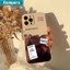 Ibumpers Ốp Điện Thoại Hợp Thời Trang Đá Americano In Cà Phê Silicon Mềm Cao Cấp Chống Sốc Cho iPhone 11 12 13 14 15 16 Pro Max IP 7 8 Plus X XS XR Xs max