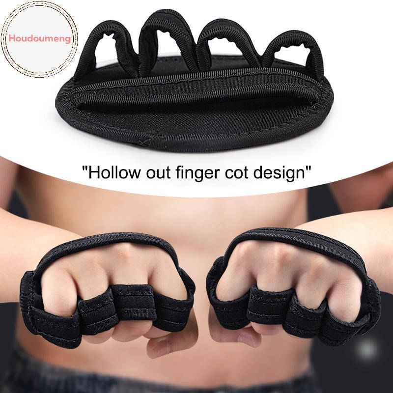 Hodou Cặp bảo vệ lòng bàn tay cho tập gym và cử tạ - Half-finger workout gloves