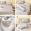 Bộ Chăn Hè Ga Chần Cotton Lụa 5 món tặng kèm vỏ ôm Memminbedding phong cách Hàn Quốc nhẹ nhàng