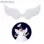 Khung Ảnh Hình Nuốt Cánh Lông Thiên Thần Trắng Có Dây Đeo Đàn Hồi Cho Trẻ Em Tiệc Cosplay Halloween Trang Trí Sinh Nhật VN
