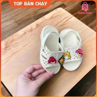 Dép Tổ Ong Có Quai Thun Cho Bé Tập Đi, Dép Tập Đi Cho Bé từ 6 tháng đến 4 tuổi Siêu Nhẹ Có Họa Tiết Đáng Yêu BONNSHOP