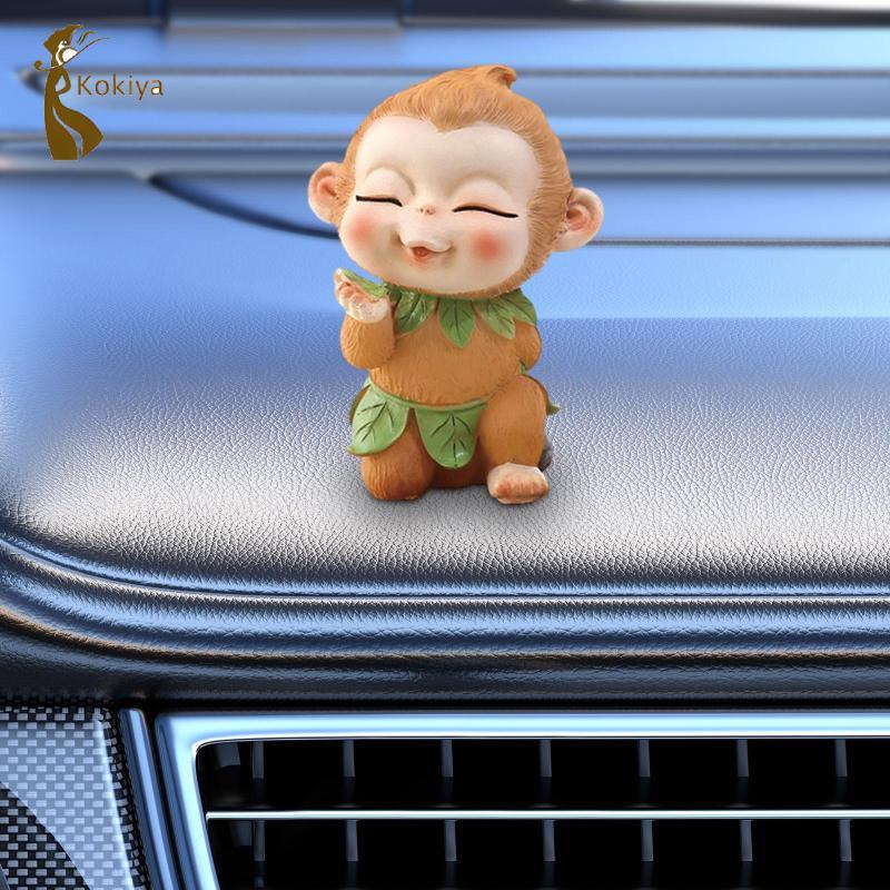 Tượng Khỉ Trang Trí Nhà Tân Gia Thu Nhỏ Nhựa Hình Tượng Tôn Ngộ Không Điêu Khắc Cho Ban Công Trong Nhà Sân Vườn Ngoài Trời Hiên Nhà Bãi Cỏ