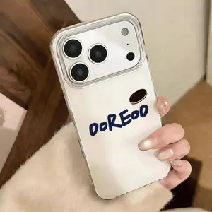 OOREO Cookie cho 16 trường hợp iPhone 17Air hai lớp trường hợp 14 13 11Pro