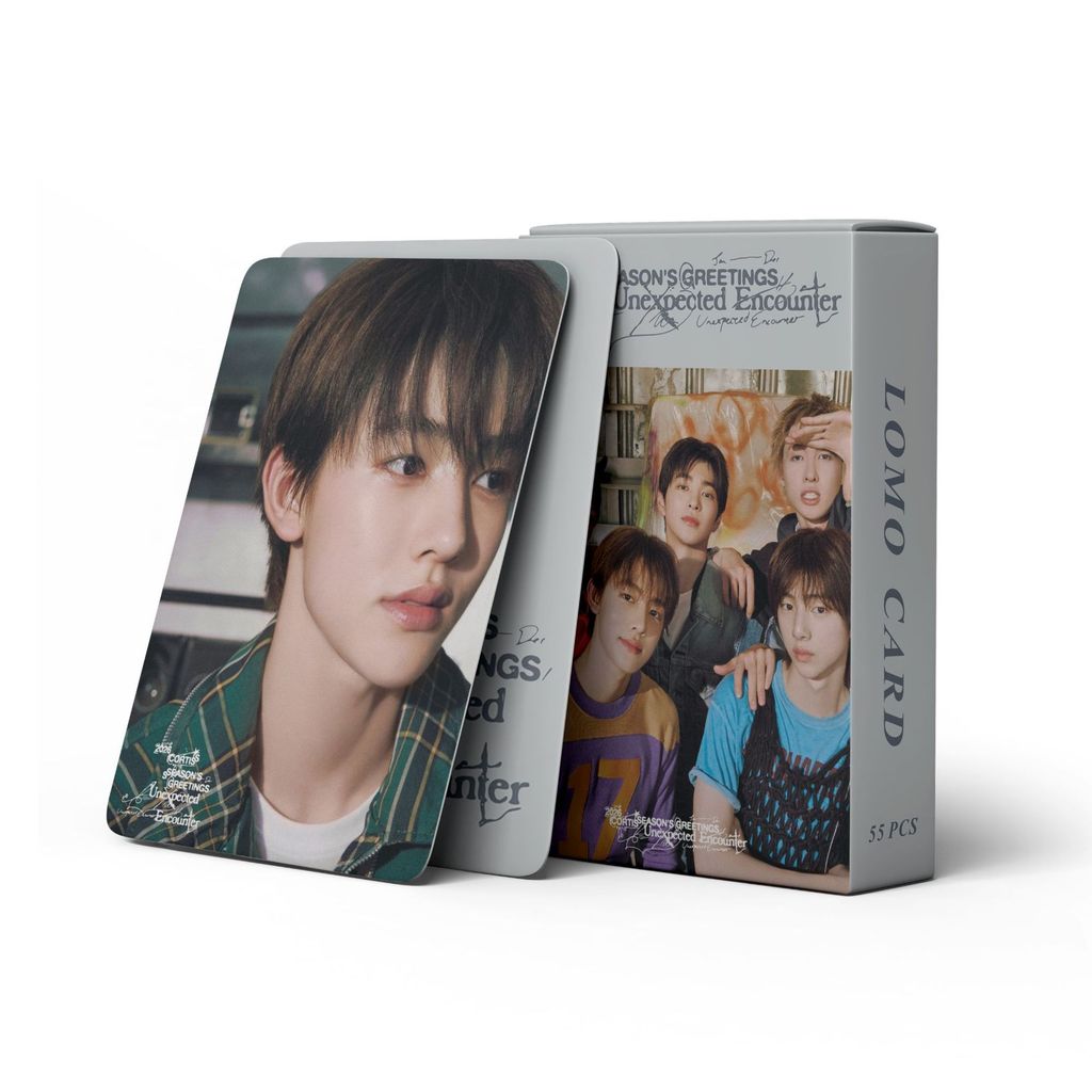 LINXX 55 CÁI CORTIS 2026 Lời chào mùa giải Lomo Cards Set Hàn Quốc Nhóm người hâm mộ Bộ sưu tập Thẻ ảnh Thần tượng Kpop Tay áo Ảnh Quà tặng ngày lễ cho người hâm mộ