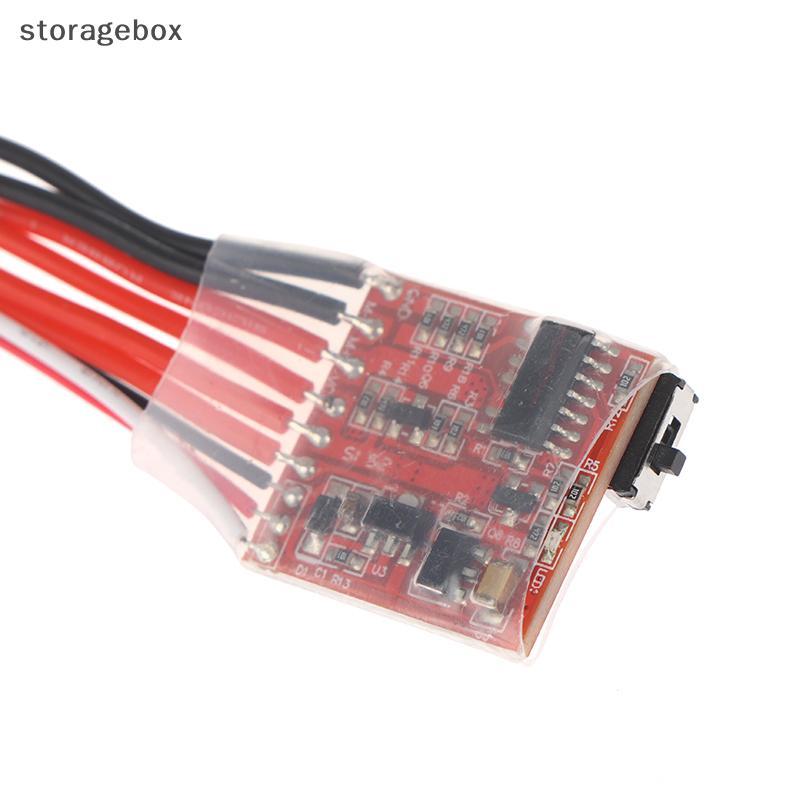 [Hộp lưu trữ] Micro ESC 10A 15A 20A 30A Brushed ESC RC ESC Bộ điều khiển tốc độ điện cho DIY Mini 1 / 16 1 / 18 1 / 24 RC Car Boat Tank W / Phanh Đẹp
