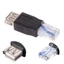 Bộ chuyển USB 2.0 A sang RJ45 có dây Đầu chuyển đổi USB sang RJ45，Thay thế WiFi khi mạng không ổn định，Plug and Play