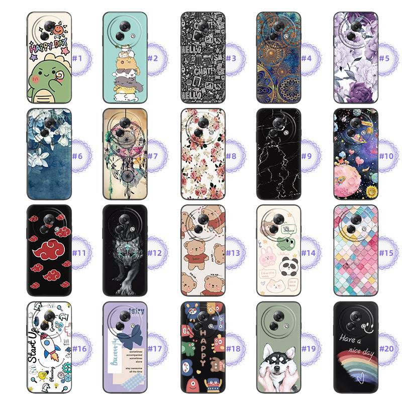 Ốp Lưng Meizu Lucky08 Silicon Mềm Bền, Bọc Toàn Bộ TPU, Chống Nước, Chống Bụi, Chống Va Đập, Dễ Thương