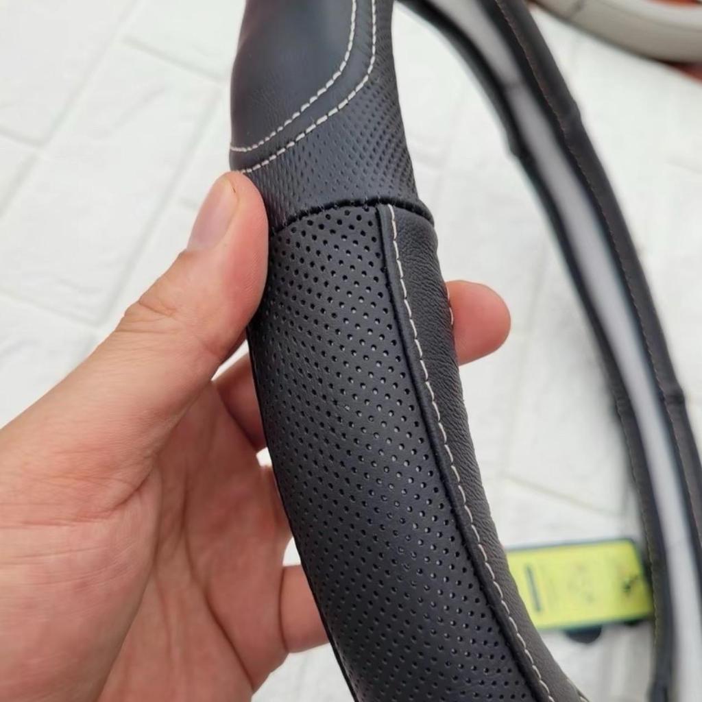 [DA XỊN] Vô Lăng Da Cừu thật 100% dày dặn 4 lớp da size 38 cho xe 4-5-7-16 chỗ Phụ Kiện