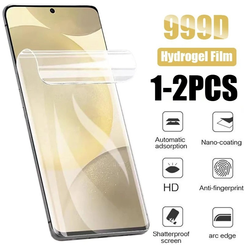 1-2 Chiếc Full Cover Bảo Vệ Màn Hình HD Mềm Cho Tecno Spark Go 1 1S 2 3 2020 2019 2021 2022 2023 2024 2025 Chống Rơi Chống Gián Điệp Riêng Tư Chống Ánh Sáng Xanh Hydrogel Phim Mờ