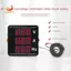Vôn kế AC Ampe kế Ba màn hình Đồng hồ đo tần số điện áp dòng điện AC50-500V AC0-120A 10-99.9Hz