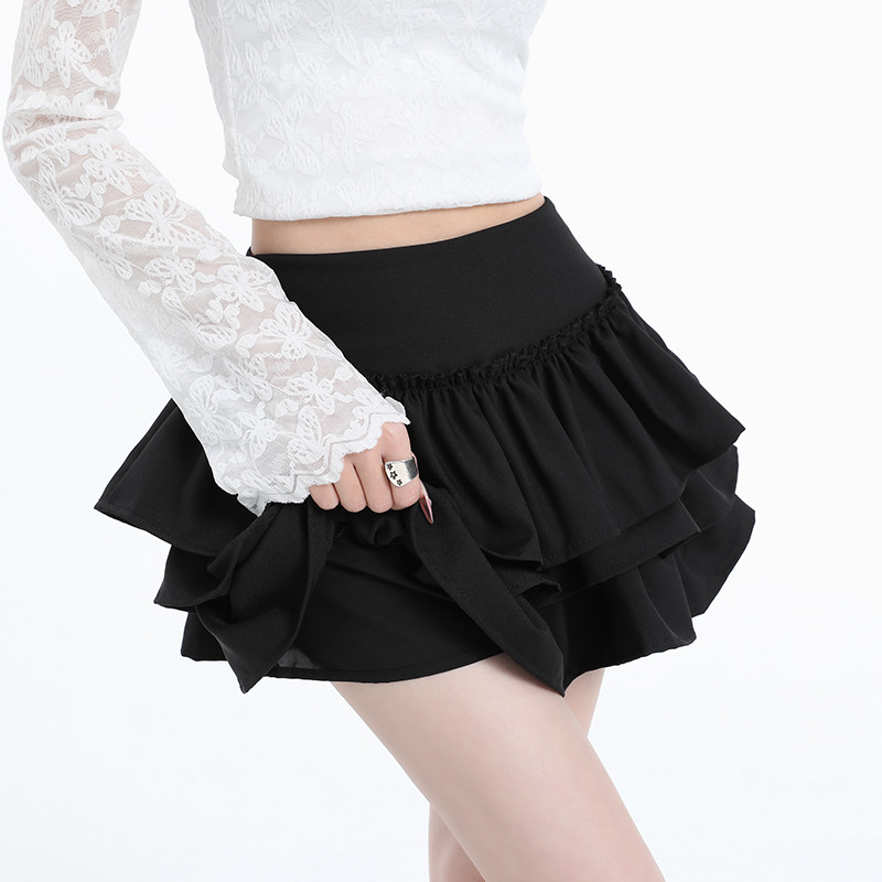 SUXI Váy mini hình chữ A kiểu dáng ballet dành cho nữ 260311