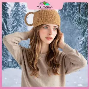 Mũ Bia 3D Dệt Kim Ngộ Nghĩnh, Ấm Áp - Quà Tặng Độc Đáo Cho Fan Bia