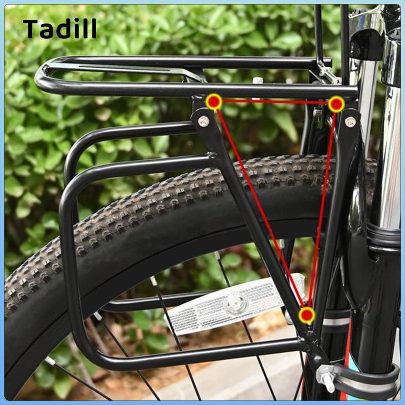 Tadill Xe Đạp Phía Trước - Giá Đỡ Hành Lý Đa Năng, chắc chắn cho xe đạp đường núi và đường dài