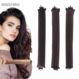 Rosestoree Thanh uốn tóc Heatless Máy uốn tóc Heatlesss 3 gói dành cho mọi loại