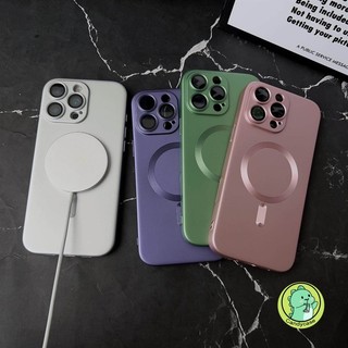 Ốp Điện Thoại Từ Tính Sang Trọng Cho Huawei Pura 80 Ultra Pro Plus 70 P60 P50 P40 P30 Pro 5G 4G Mặt Sau Sơn Kim Loại Dễ Thương Kinh Doanh Mềm Vỏ Sạc Không Dây