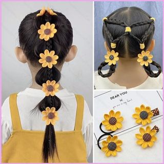 Kẹp Tóc Hoạt Hình Hướng Dương Mặt Cười Cho Trẻ Em - Màu Sắc Tươi Sáng