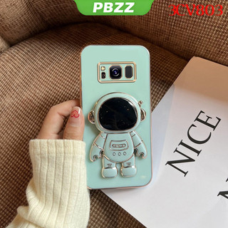 ốp lưng samsung s8 plus s8 Ốp Điện Thoại Silicone Mềm Có Vòng Đỡ Cho samsung s8 plus s8 FSZJ6 viền vuông cute thường