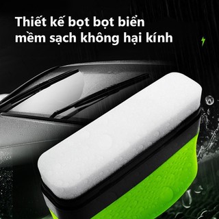 Bộ đôi vệ sinh kính xe nước rửa và bàn chải cao cấp Nước Rửa Kính Ô Tô،Tẩy Màng Dầu / Váng Dầu،Bàn Chải / Khăn lau