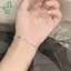 Vòng tay kim cương nước tình yêu ngọt ngào và mát mẻ dành cho nữ Thiết kế độc đáo Thủ công nhẹ nhàng