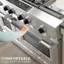 CATMALLER88 2 Chiếc Vỏ Tay Nắm Cửa Lò, Vỏ Tay Cầm Tủ Lạnh Có Thể Giặt Được Chống Dầu, Găng Tay Lò Vi Sóng Sang Trọng Chống Vết Bẩn Di Động Găng Tay Trang Trí Nhà