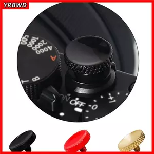 Nút chụp YRBWD, nhả màn trập tiện dụng lõm, Vòng cao su mềm bằng đồng bền cho máy ảnh Fujifilm / Leica / Nikon / DSLR