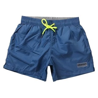 Quần short đi biển nhẹ, nhanh khô, chống nước, màu trơn đơn giản