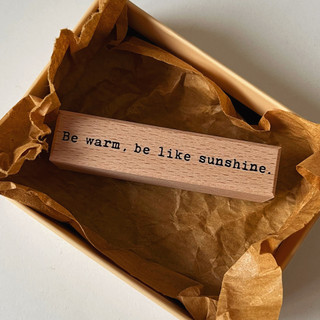 Dấu gỗ dòng chữ Maru Quote