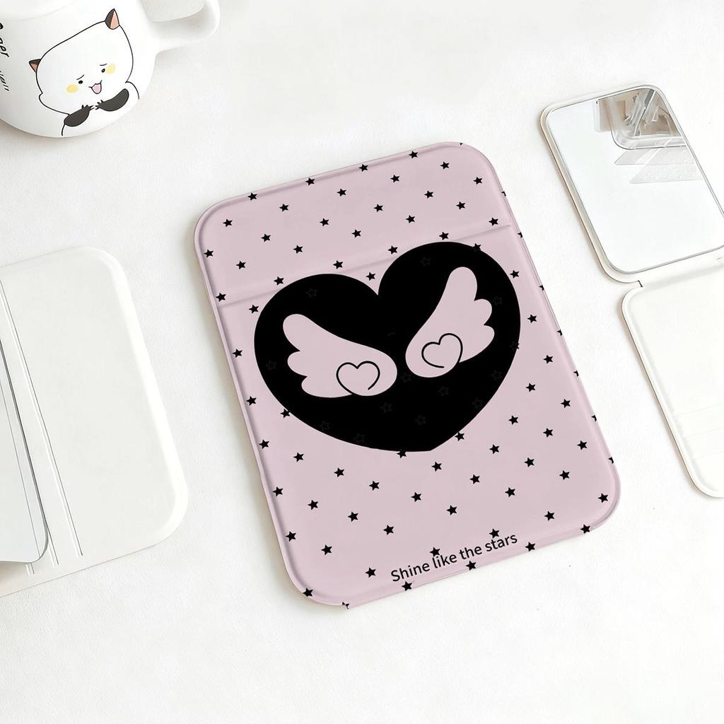 Lời bài hát: Pink Heart Black Wings Gương Phụ Kiện Gập Nhỏ Gọn, Quà Tặng BạnBèSiêuĐẹp