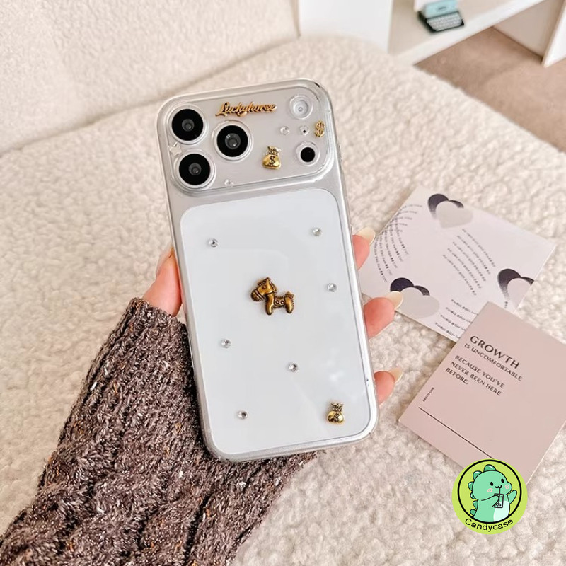 Ốp Điện Thoại Pony handmade Cho Vivo V70 Elite S50 S30 Pro Mini V21 V21E V21S V20 SE V19 Neo V17 V15 V11 Pro V11i V9 V7 V5S S1 Pro 5G 4G Vỏ Mềm Trong Suốt Sáng Bóng Ngựa Dễ Thương