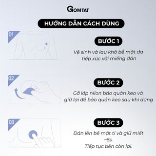 [DEAL MỞ BÁN] Combo 2 cặp miếng dán ti nam Silicone chống lộ núm GOMTAT, miếng dán ti tàng hình keo siêu dính - SA-118