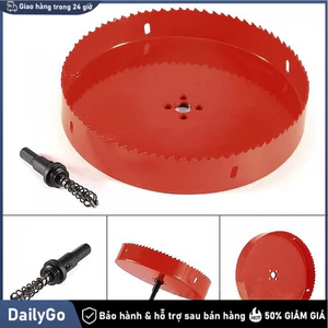Mũi Khoan Khoét Lỗ 60mm Đến 110mm, Chất Liệu Cao Cấp, Đa Năng, Dùng Cho Tấm Sắt, Tôn, Nhôm, Gỗ, Nhựa, Chất Lượng
