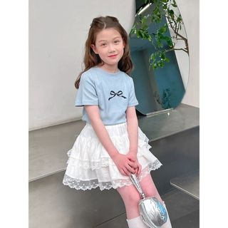 Chân váy voan cho bé gái dáng xòe - váy công chúa nhiều tầng dễ thương mùa hè