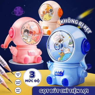 Gọt bút chì tự động phi hành gia siêu dễ thương, thiết kế an toàn hoàn hảo cho cả bé trai lẫn bé gái sử dụng hằng ngày