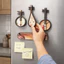 DONOVANQQ 4 Cái / bộ Nhạc Cụ Nam Châm Tủ Lạnh, Nam Châm Tủ Lạnh Mini Phong Cách Trung Hoa, Gỗ Handmade Cổ Điển Mô Hình Nhạc Cụ Đạo Cụ Chụp Ảnh