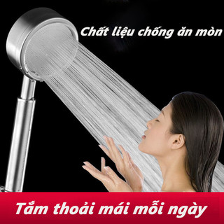 Đầu Sen Tăng áp Bằng Thép Không Gỉ 304, Vòi Sen Hoa Sen Tắm, Cầm Tay Gia Dụng, Chịu Nhiệt Cao, Phun Mạnh