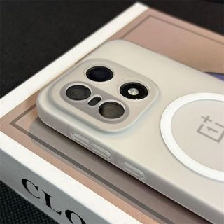 Ốp Điện Thoại Cho OnePlus 15 Ice Fog Vỏ Bảo Vệ Từ Tính Bao Gồm Tất Cả Chống Sốc Mờ