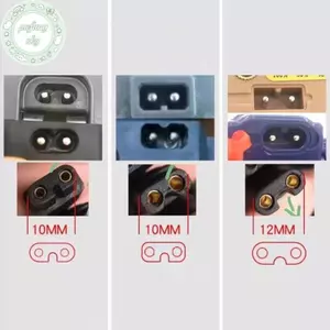 PUSKY Phụ Kiện Sạc Đèn Pin - Cáp & Adapter Điện Áp Kép 220V/110V