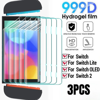 1-3 Chiếc Ultra HD Hydrogel Mềm Cho Nintendo Switch2 Switch 2 Matte Frosted Soft Film Cho Nintendo Switch Oled Lite Game Console Phụ Kiện Bảo Vệ Màn Hình Trong Suốt