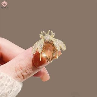 Trâm cài hình con ong kim cương giả thời trang dành cho nữ