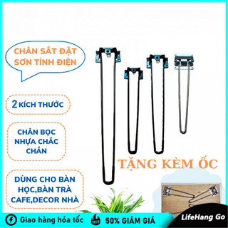 Chân Bàn Sắt Gấp Gọn Thông Minh – Sơn Tĩnh Điện, Loại Dày 6mm, Dễ Dàng Lắp Đặt