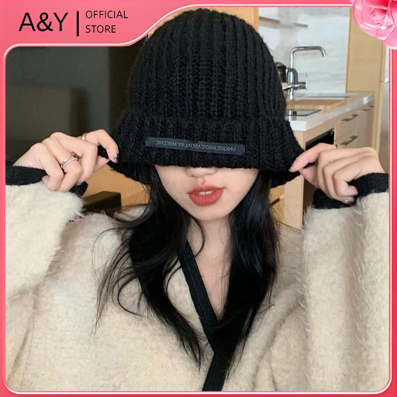 A & Y Mũ Len Mohair Unisex, Thiết Kế Hoang Dã, Ấm Áp Cho Thời Tiết Lạnh