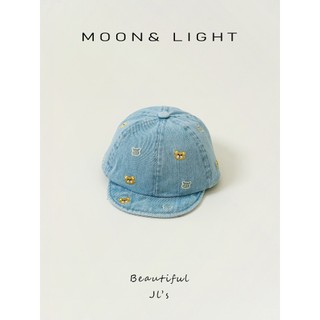 Nón/Mũ Lưỡi Trai Trẻ Em Denim Họa Tiết Gấu Dễ Thương – Mũ Vành Mềm Bảo Vệ Bé Mùa Xuân Thu MU026