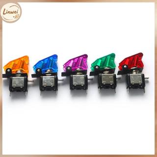 [Linwei] Xe tải ô tô Đèn Led chiếu sáng Bật tắt Máy bay an toàn Flip Up Cover Guard 12V