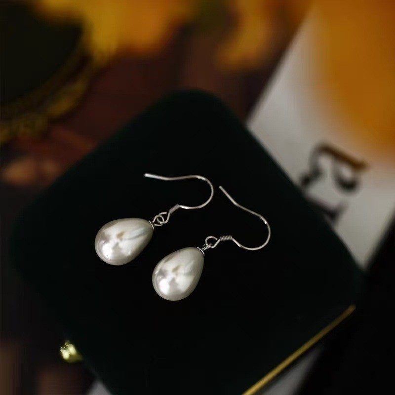 Bông tai ngọc trai bạc 925 - Trang sức nữ sang trọng