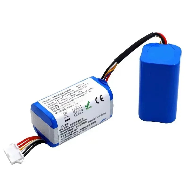 Robot quét Ecovacs N9 N9 + / DVX45 / K10 / K20 14.4V 5200mAh Bateria